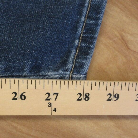 TORRID Denim Comfort Stretch Skinny Jeans Size 20R Mid Rise Medium Blue Wash - Picture 11 of 11